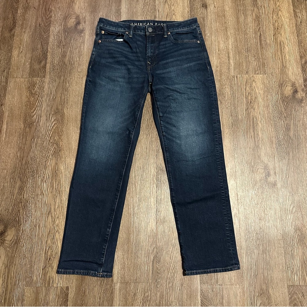American Eagle Outfitters Men's Indigo Straight Jeans